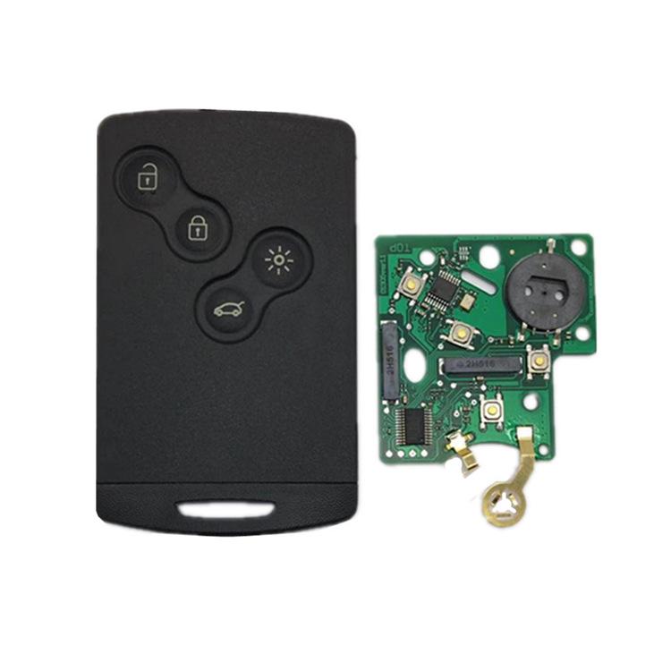 Renault Koleos 4-Button Smart Key (433 MHz, 7952 Chip)