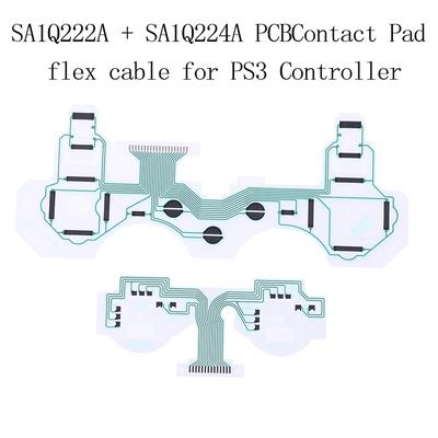 Sa1Q222A + 224A Şerit Devre Kartı Ps3 Denetleyicisi için Pcb Kontak Pedi Flex Kablo