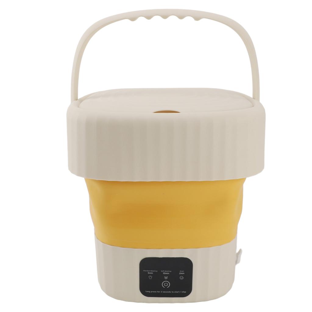 Folding Washing Machine Portable Foldable 8L Mini Washer for Socks Underwear Baby Clothes Apartment