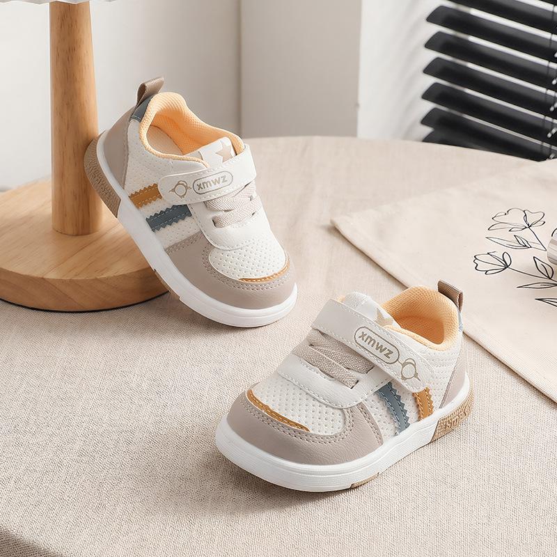 Spring and Autumn Children's Baby Walking Shoes, Boys' Essential Shoes, Toddler Functional Shoes, Soft-soled Shoes, Infant Squeaky Shoes