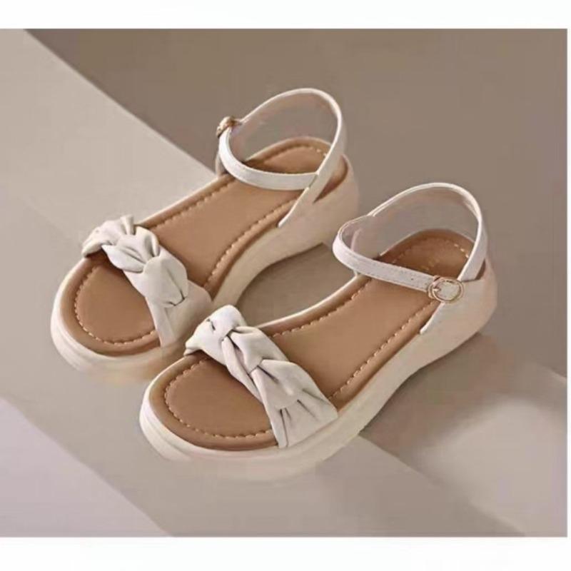 Sandals women's outer wear buckle flat sandals women's summer super soft new non-slip and wear-resistant daily casual shoes