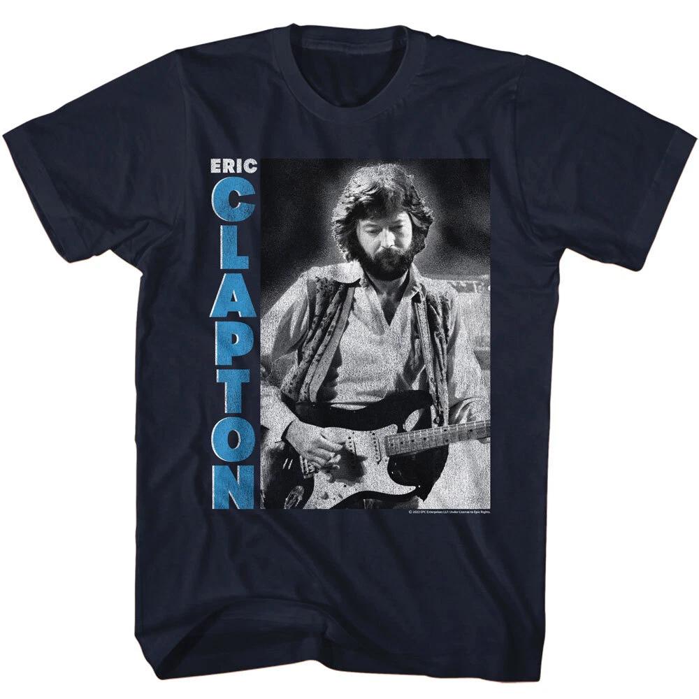 Eric Clapton Live On Stage Men s T Shirt Rock & Blues Music Merch M
