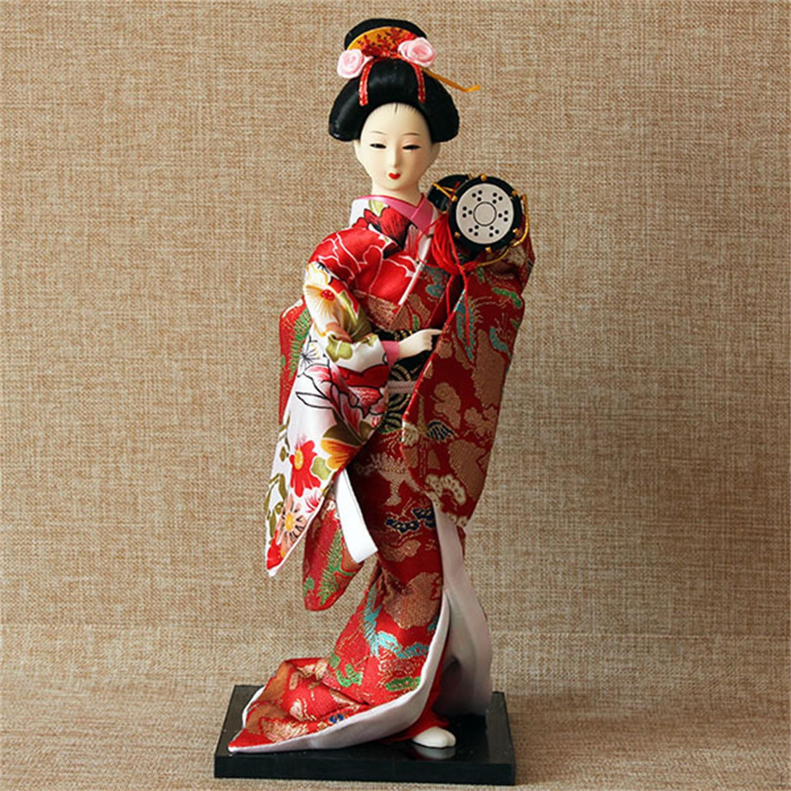 

Элегантная японская фигурка куклы для домашнего декора Drum