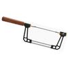 Coping Saw Round Wooden Handle Aluminum Alloy U Type Wire Frame Saw with 15T 18T 24T HSS Blades for