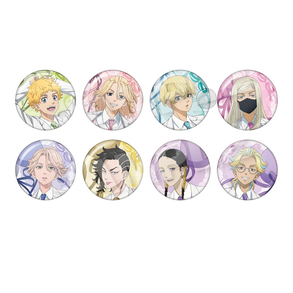 Tokyo Revengers Trading Can Badges Balloon Suit Box of 8 Ver.