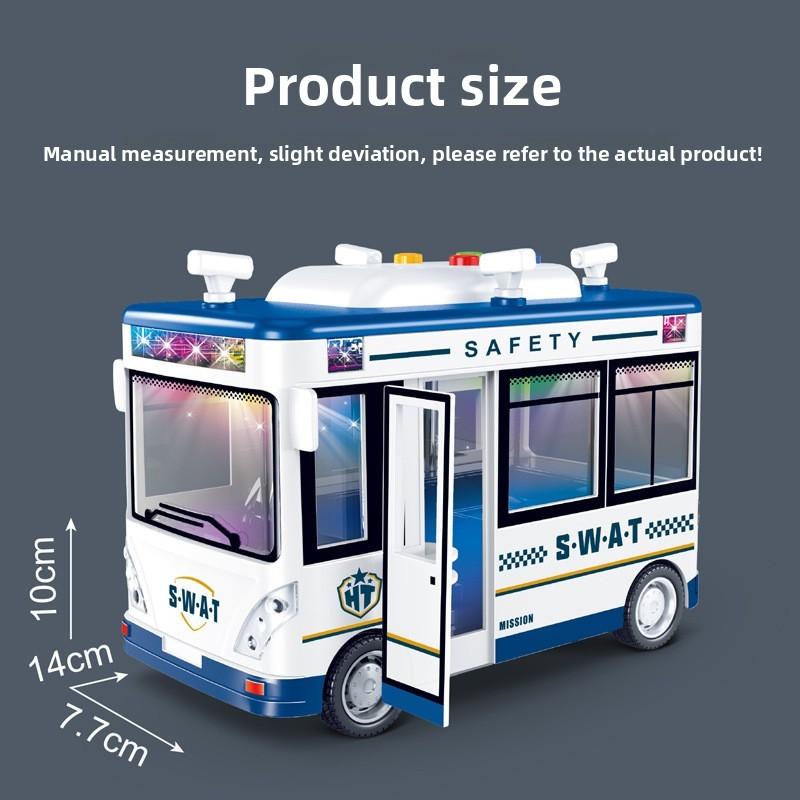 Kids Vehicle Police Toy With Story Machine And Inertial Motion Learning For