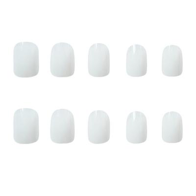 24pcs Short False Nails Nails Square  10ml