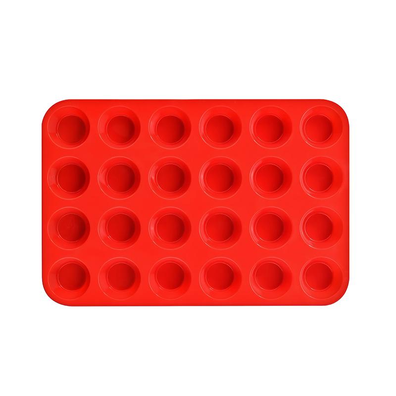 Silicone Baking Mold 12/24 Holes 3D Bakeware round Sphere Chocolate Mold Cupcake Pan DIY Muffin Cake Kitchen Tools