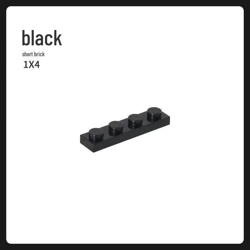 Compatible Lego 3710 Small Particle 1x4 Brick Educational Assembly MOC Building Block Accessory