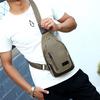 TS JYL laptop bag,Summer Chest Bag Men Canvas Sports Leisure Crossbody Simple Trendy Pack