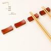 Nanmu Wooden Chopstick Rests - 10-Piece Set