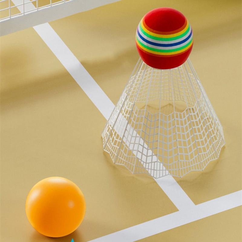 Kids Shuttlecocks Balls Set Include 2 Rackets 1 Badminton for Badminton Supplies