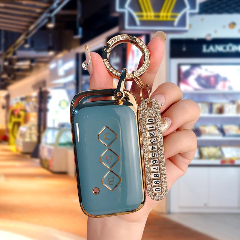 High-End Protective Key Case Shell for 2022 Wuling Xingchi/Xingchen/Jiachen Models