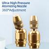 Ergonomic Brass Sprayed Nozzle With Adjustable Flows For Comfortable Gardening And Farming Horticulture Applications