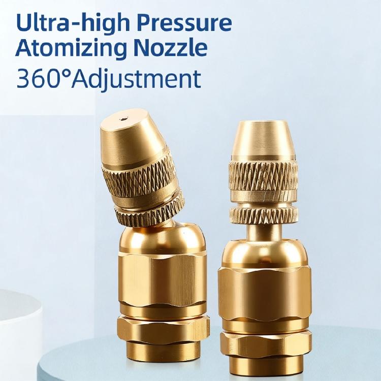 Ergonomic Brass Sprayed Nozzle With Adjustable Flows For Comfortable Gardening And Farming Horticulture Applications