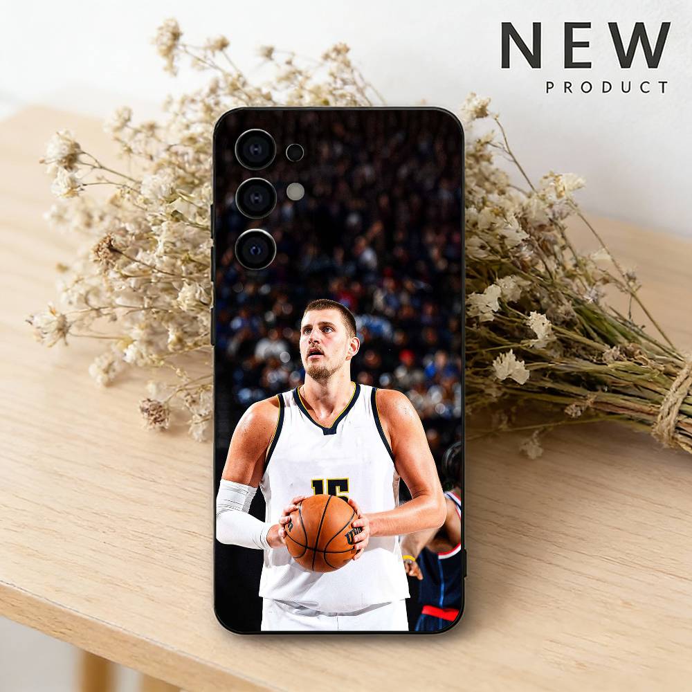 

Nikola Jokic 15 MVP Phone Case For Samsung S26,25,24,23,22,21,20,30,Ultra,Plus,Fe,Lite Black Shell Samsung S21 s305G