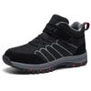 Winter Herren Stiefel Damen Wasserdicht Wildleder Warm Schnee Stiefel Herren Arbeit Freizeit Schuhe High-Top Rutschfest Knöchel Plateau Stiefel Herren Größe 48