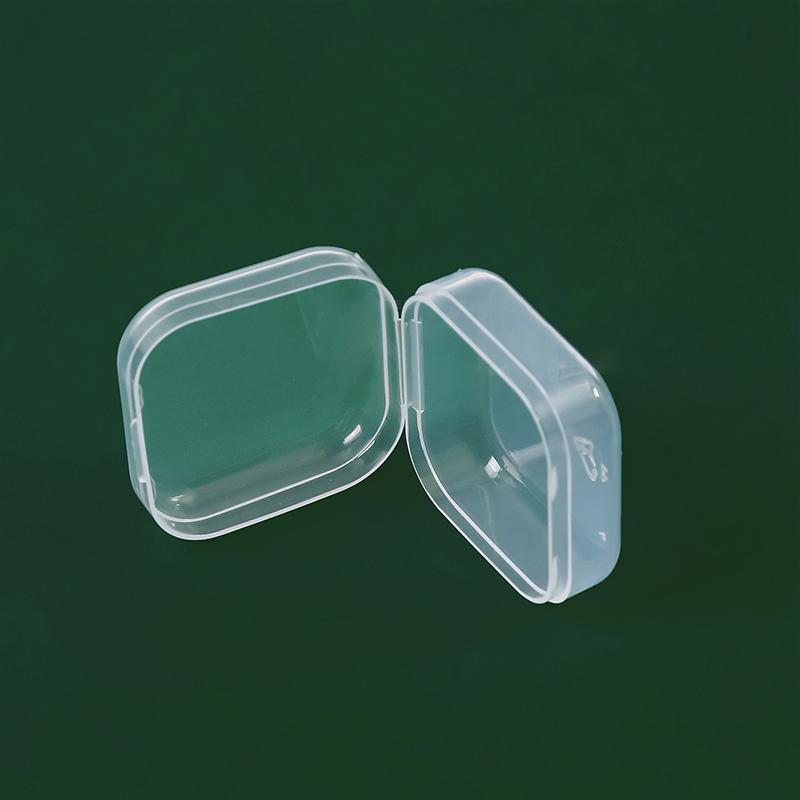 Mini Plastic Box Rectangular Translucent Packing Box Dustproof Durable Strong Jewelry Button Sundries Storage Case Container