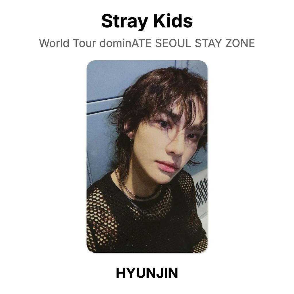 Stray Kids World Tour dominATE SEOUL STAY ZONE Official Photocard