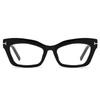 Glasses Frame Anti-blue Glasses T-word Black Frame