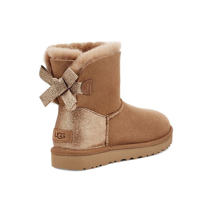 UGG Mini Bailey Bow Chestnut Women's 1120881-CHE