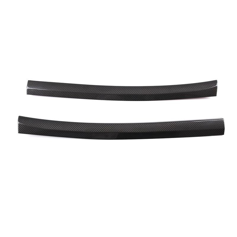 

For Toyota GR Supra A90 2019-2026 Real Carbon Fiber Built-in Door Sill Scuff Plate Cover Trim Car Accessories