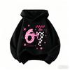 Autumn SIX SEVEN Funny Children Hoodies Level 67 Chaos Hooded Sweatshirt Kids Boy Girl Streetwear Graphic Casual Sport Pullover