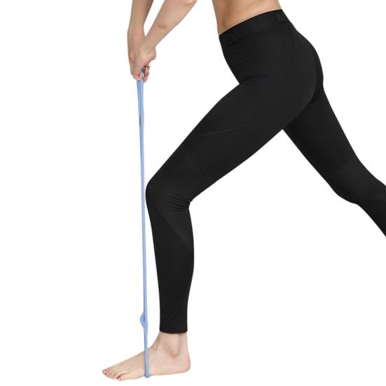 Achtform Fitness Widerstandsband mit Griff Anti-Rutsch Männer Frauen Brustexpander Elastisches Band Arm Rücken Schulter Dehnung Yoga Spannseil