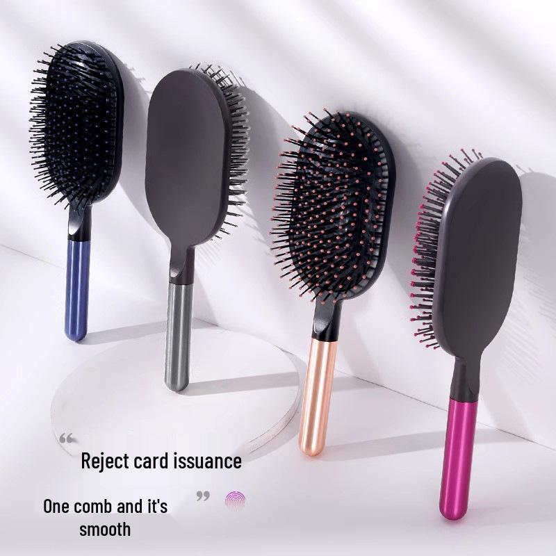 Fluffy Anti-Static Air Cushion Hair Comb: Massage & Care, Long Hair Two-Piece Set