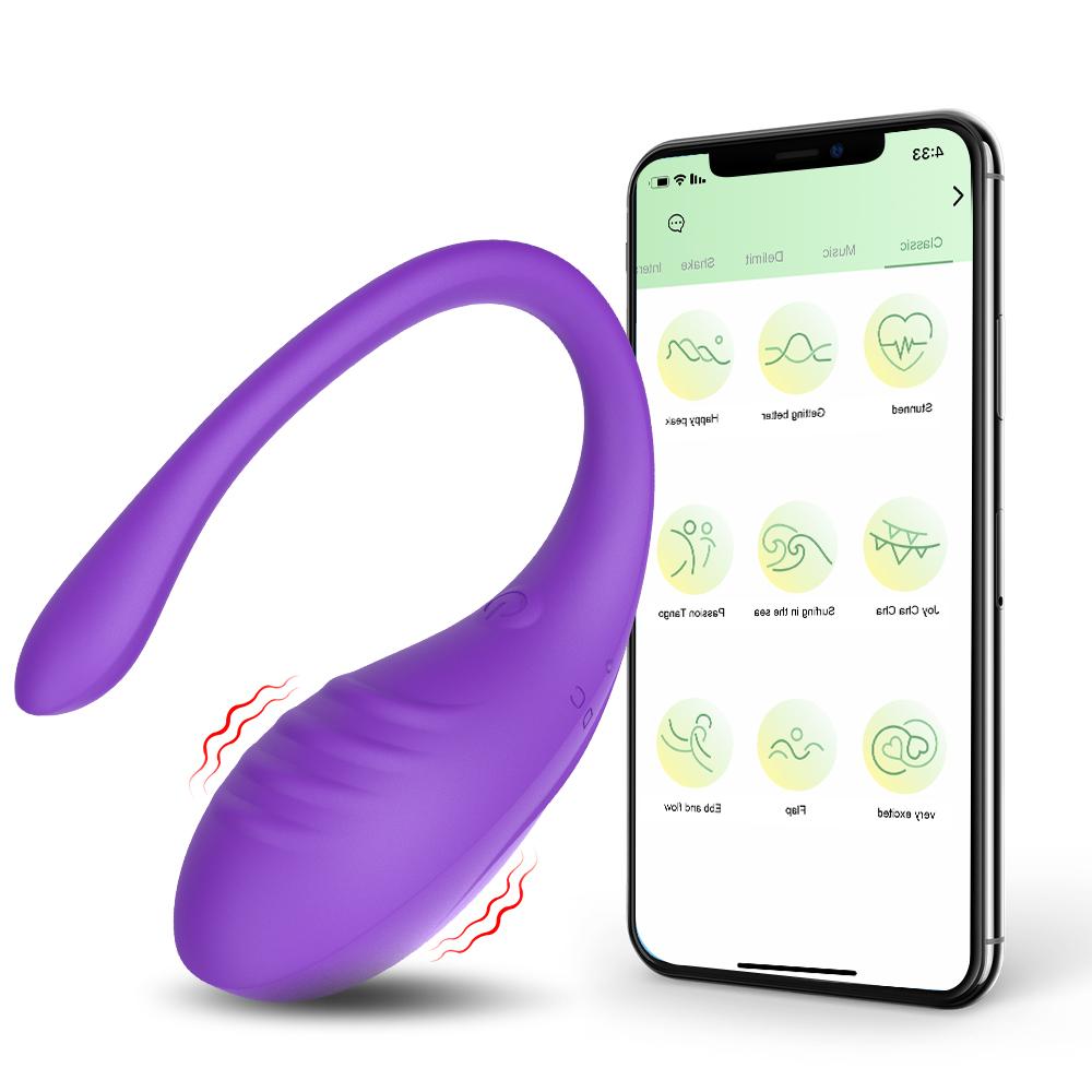 Wireless App Control Dildo Vibrator for Women Vagina Stimulator G Spot Egg Clit Massager Wearable Clitoral Sex Toys for Adults