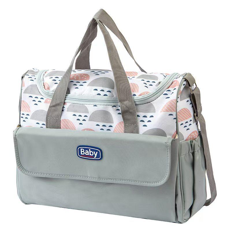 Stylová multifunkční 5dílná sada tašek pro maminky: Taška pro miminko s velkou kapacitou, na rameno, crossbody, na výlety