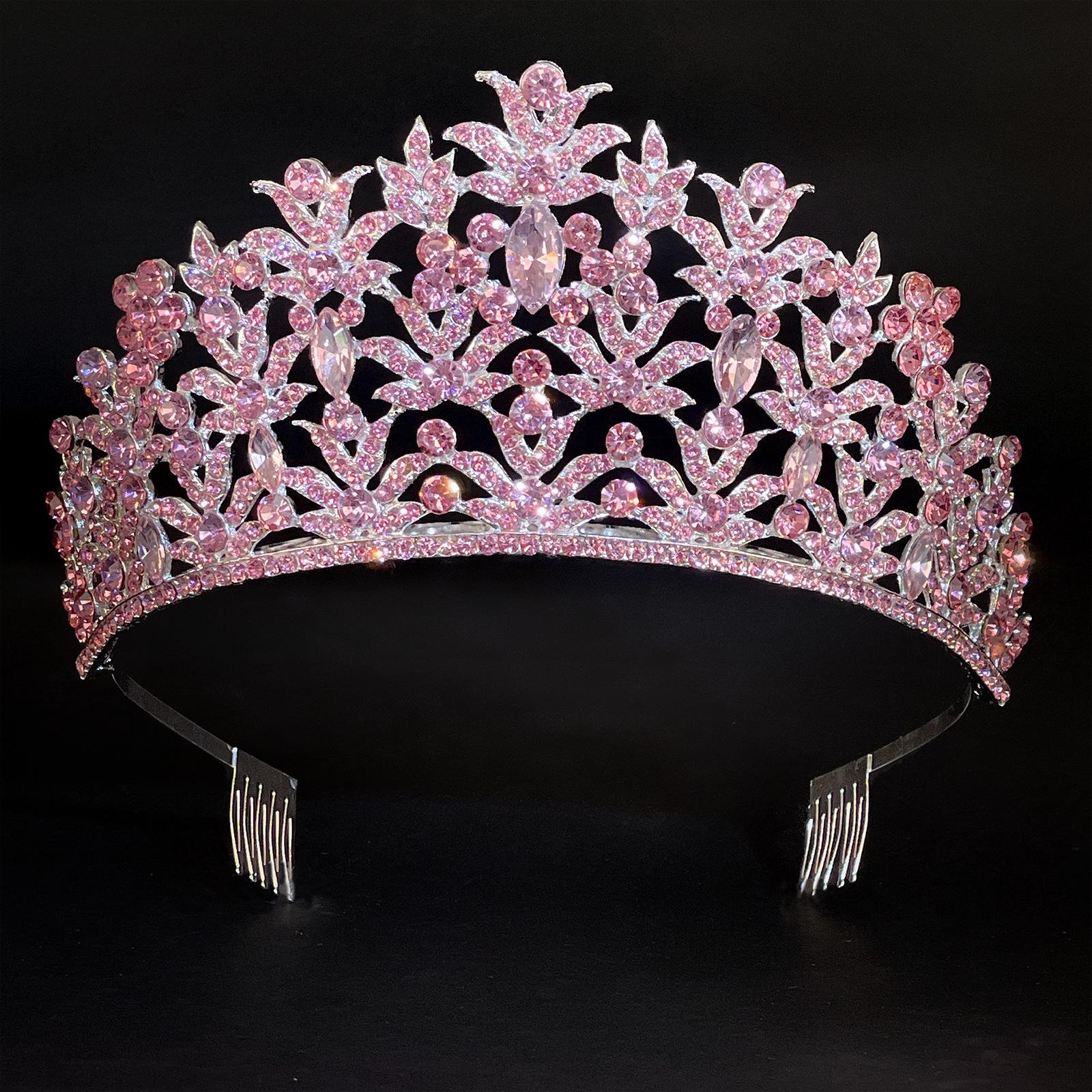 

Bridal Crown Headdress Japanese and Korean Wedding Accessories Birthday Party Crown Accessories Banquet Dress Hair Accessories