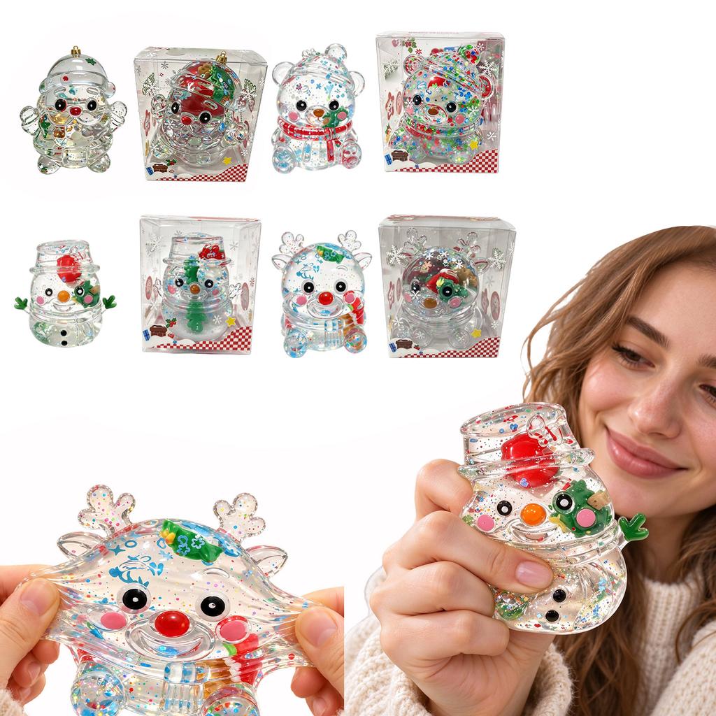 Christmas Slow Rising Toy for Holiday Party Favors and Stocking Stuffers