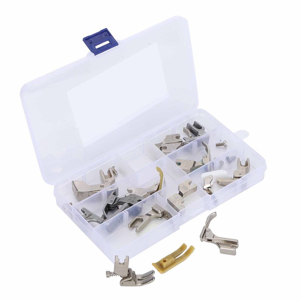 Presser Foot MultiFunctional Lockstitch Sewing Machine Accessories Replacement with Screws