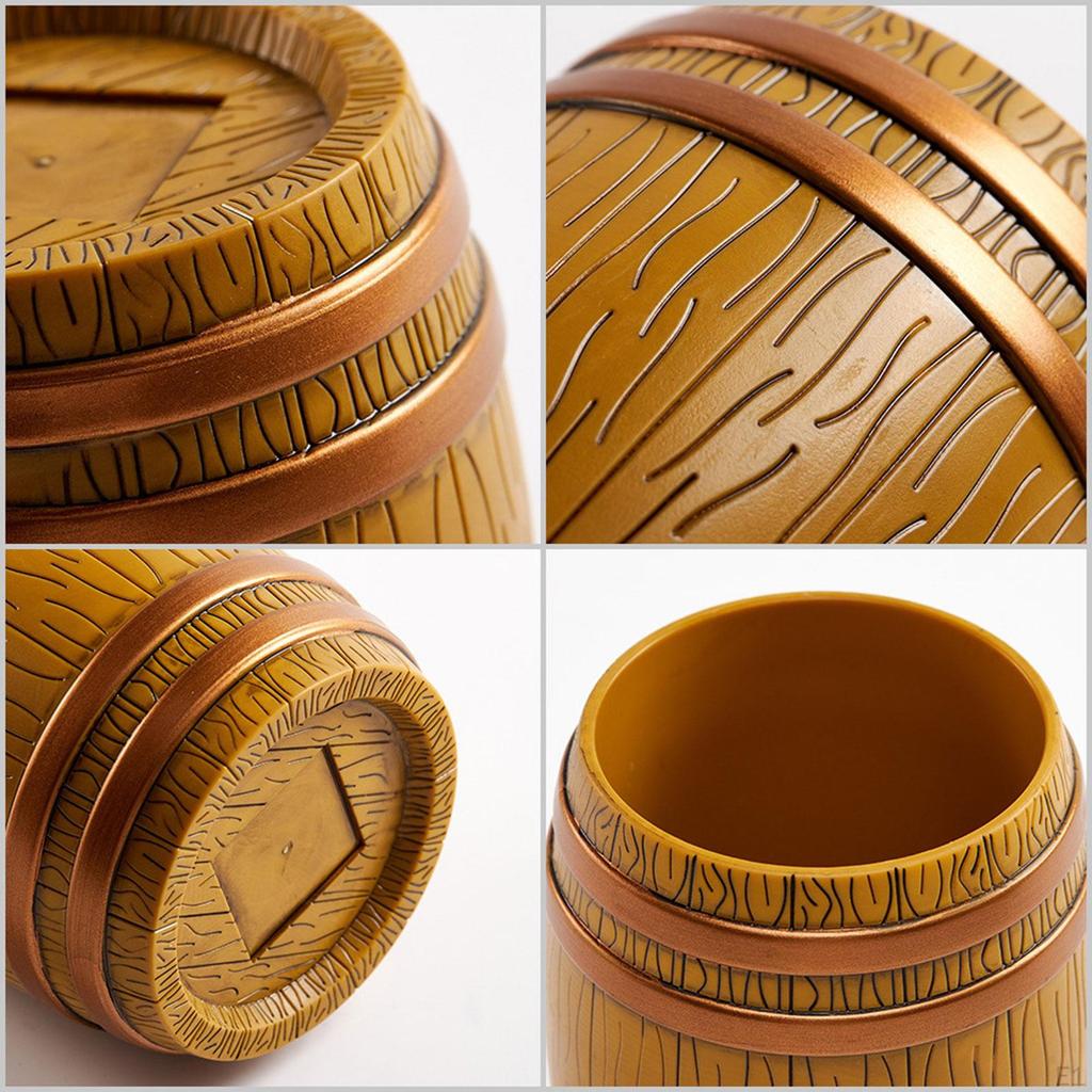 Würfelbecher Unterhaltungs Eimerform Professionelles Zubehör Partyzubehör für Spieleabend