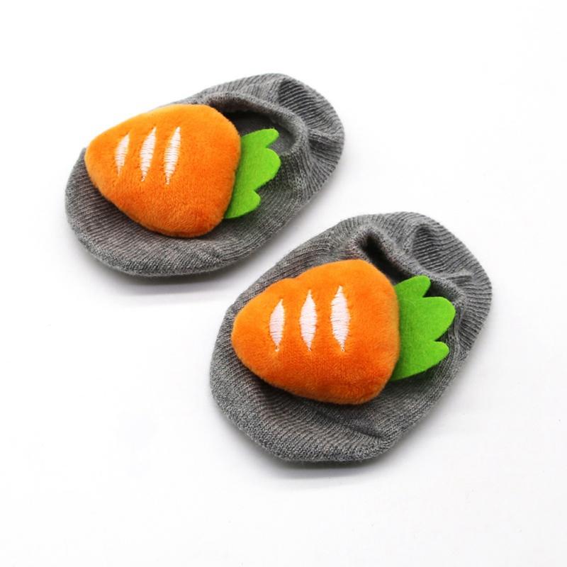 

Весенние хлопковые милые носки с героями мультфильмов для маленьких мальчиков и девочек, нескользящие носки-тапочки, гетры One Size