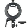Godox S2 S Bowens Mount Flash S-type Holder Bracket for Godox V1 V860II AD200 AD400PRO TT685 Speedlite Flash Snoot Softbox