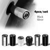 4 Piezas Tapa de Válvula de Aire para Rueda de Estilo, Tapa Antipolvo para Válvula de Neumático para V90 XC90 V60 V40 S60 C30 XC60 V50 V70 S90 XC40 S80 T6 Olestar