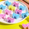 Colorful Cartoon Butterfly Eraser for Kindergarten Recognition and Gifts