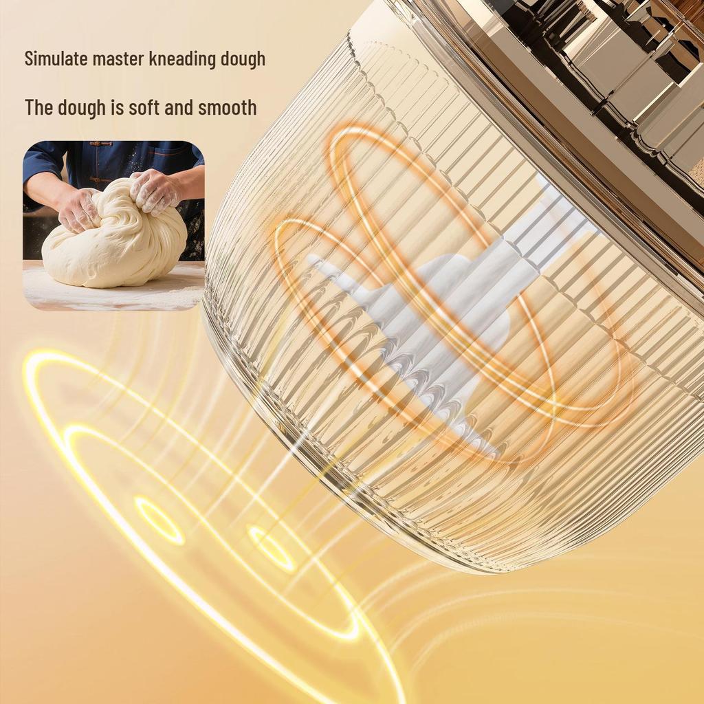 Automatic Meat Grinder & Food Processor: Household Dough Mixer with Fully Automatic Kneading