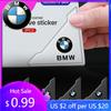 BAGD7 2026 Car Sticker Car Logo Door Corner Anti-collision Covers for BMW M Power Performance F10 F31 E36 E39 E87 E90 X3 X5
