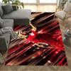 Goalkeeper Action Floor Rug Office Rug Design for Dining Room Hallway Balcony Living Rooms Anti-slip Rug Anime Office Decor