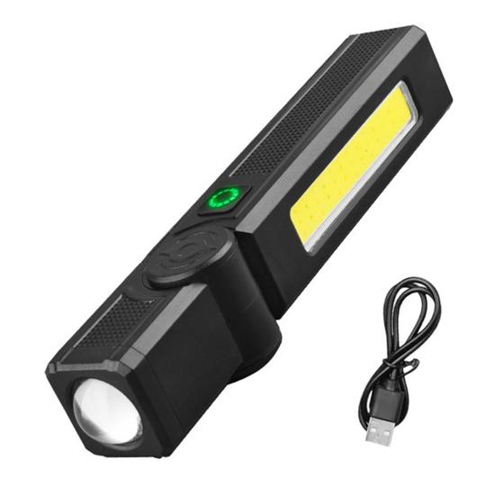 LED Work Light Super Bright High Lumens Compact Portable Rechargeable Strong Magnetic Camping Lamp Flashlight