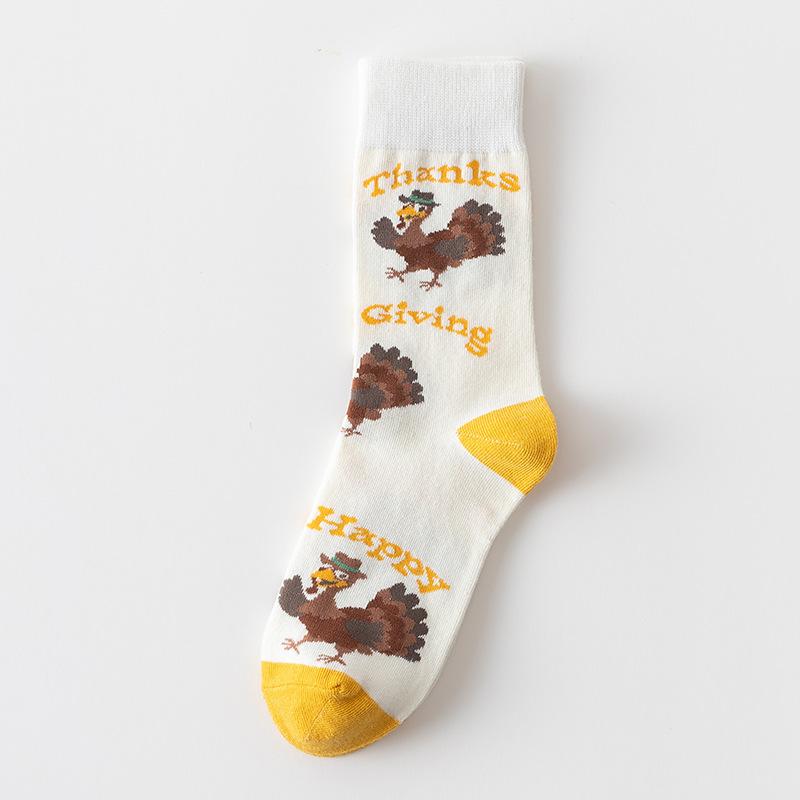 Ladies Spring and Autumn Street Fashion In The Tube Cotton Socks