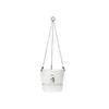 ELHO Pot de fleurs a suspendre Greenville - Ø 23,9 x H 20,3 cm - Extérieur - Blanc
