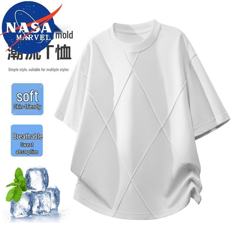 NASA MARVEL Men s Loose Fit Short Sleeve T-Shirt M