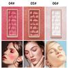 Paleta Sweet Eyes Paleta de Sombras de Ojos de 5 Colores Fino Flash Mate Set A Flash Hasta el Final del Brillo Polarizado No Quita el Maquillaje Suministros de Maquillaje