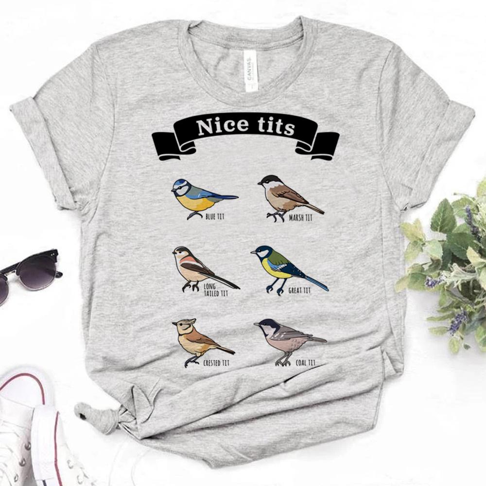 Nice Tits t shirt women graphic Y2K harajuku tshirt female comic harajuku clothing