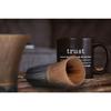 Horn Viking Dricksmugg Koppar - för Ale Öl Vin Läsk Sejdel Mjöd Medeltida Tumbler (15 cm, randig)