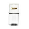Salt and Sugar Push Button Dispenser with Lid Accurate Pouring Freshness Preservation for Different Seasonings